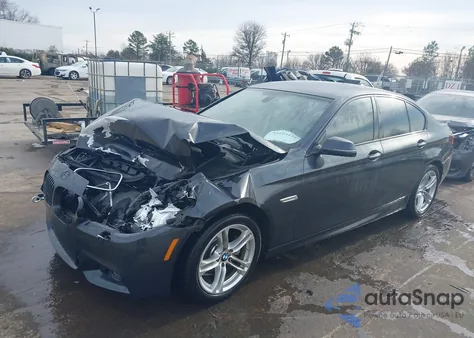 2014 BMW 528I xDrive z USA, uszkodzony, nr VIN WBA5A7C53ED616632